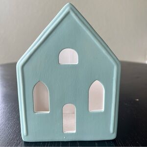 Mint Green Ceramic House Decor